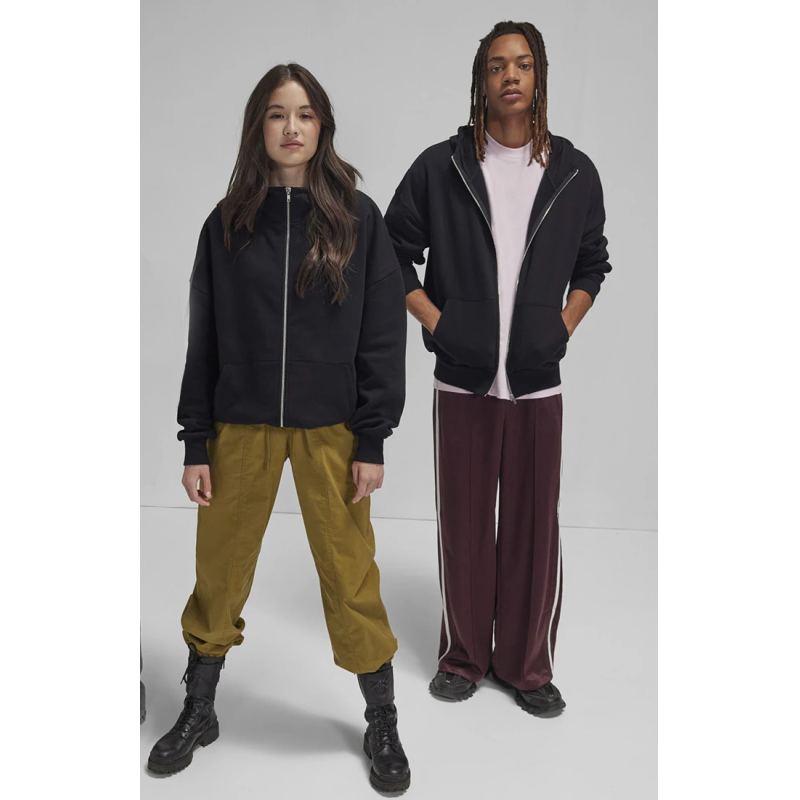 WG003 - B&C Influence cipzáras kapucnis pulóver - B&C