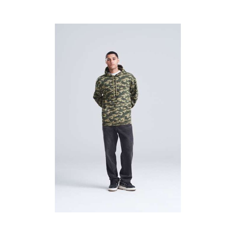 AWJH014 - CAMO KAPUCNIS PULÓVER - Just Hoods