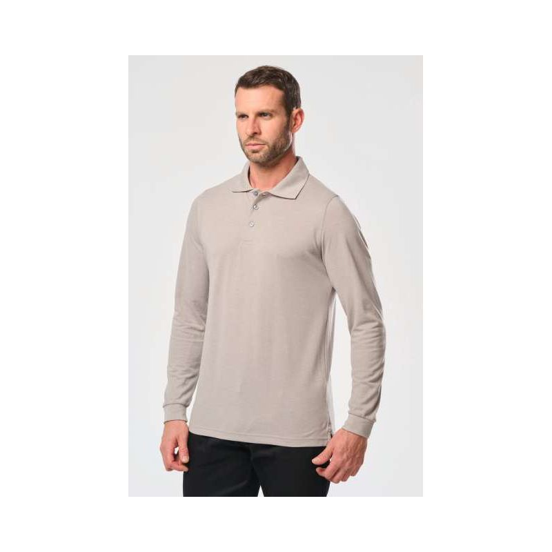 WK276 - MEN'S LONG-SLEEVED POLO SHIRT - Kariban