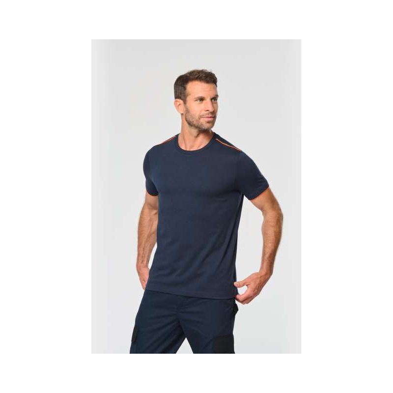 WK3020 - FÉRFI RÖVID UJJÚ DAYTODAY PÓLÓ - Kariban