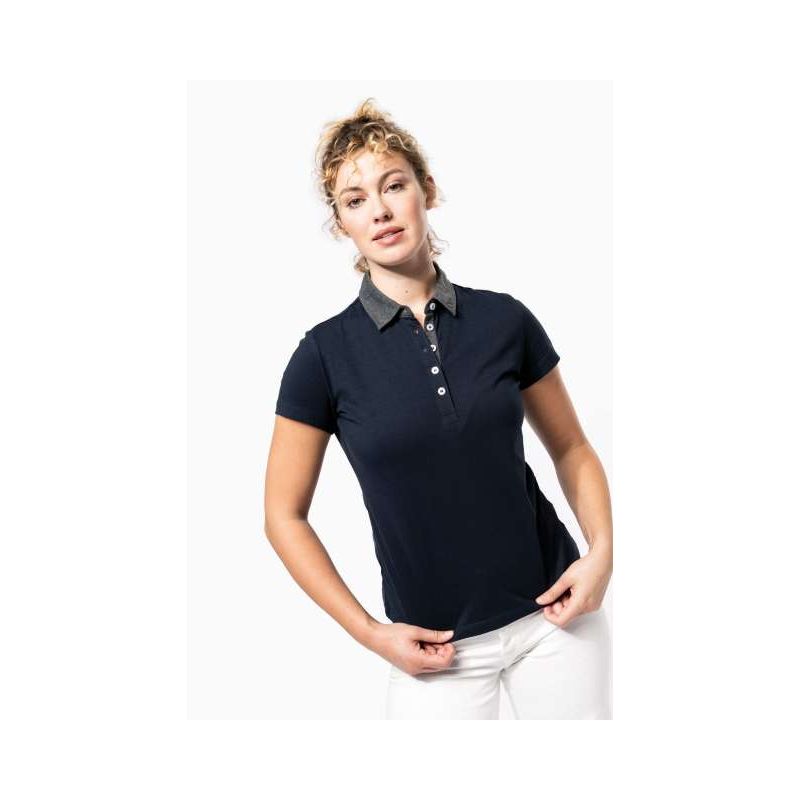 KA261 - NŐI KÉTTÓNUSÚ JERSEY PÓLÓING - Kariban