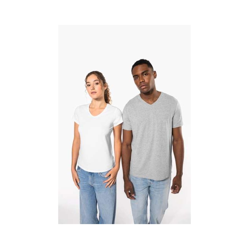 KA3014 - FÉRFI RÖVID UJJÚ V-NYAKÚ PÓLÓ - Kariban