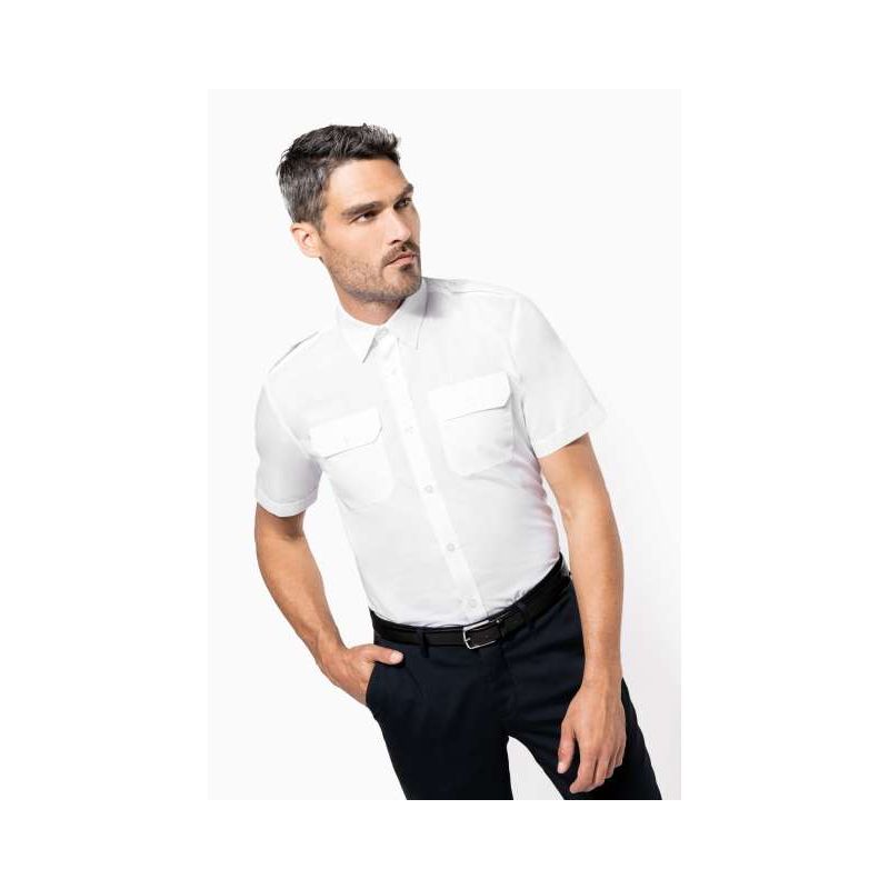 KA503 - FÉRFI RÖVID UJJÚ PILÓTA ING - Kariban