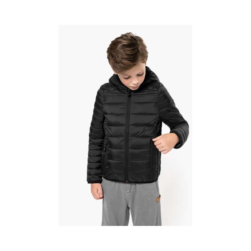 KA6112 - GYERMEK PEHELYKÖNNYŰ KAPUCNIS BÉLELT DZSEKI - Kariban