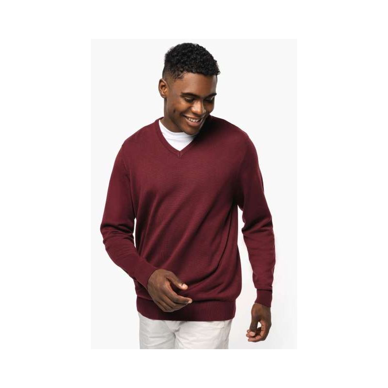 KA965 - FÉRFI V-NYAKÚ PULÓVER - Kariban