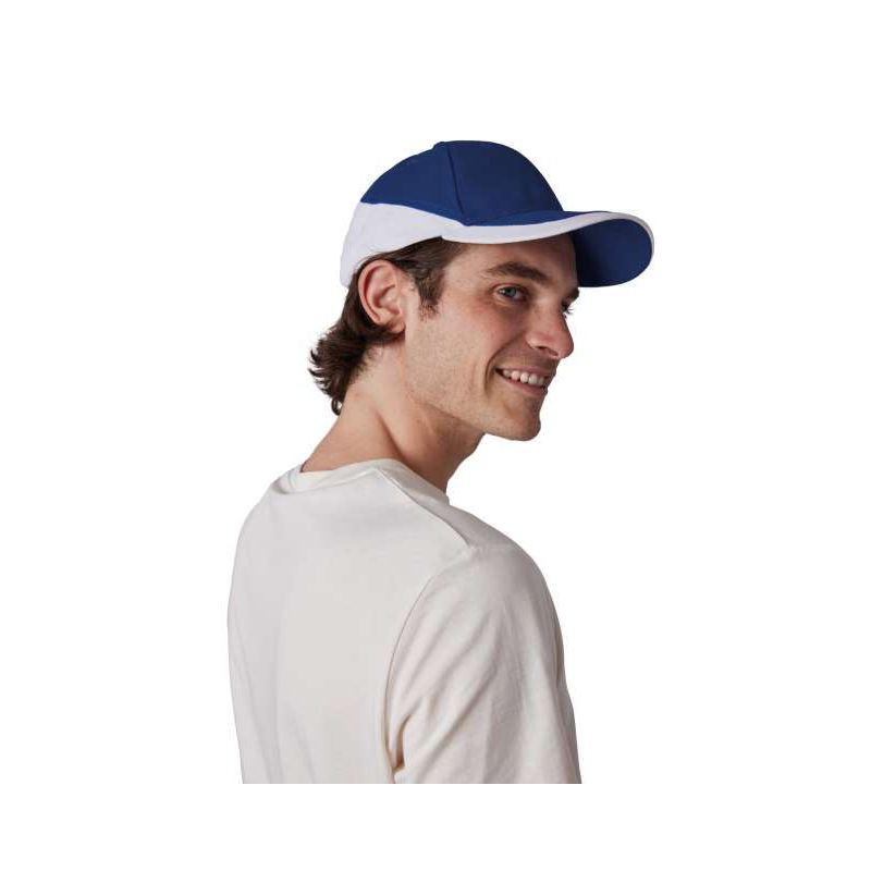 KP045 - RACING - KÉT SZÍNŰ 6 PANELES SAPKA - K-UP