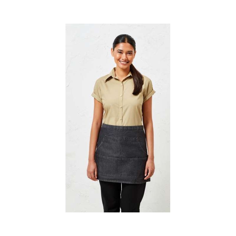 PR125 - JEANS STITCH DENIM WAIST APRON - Premier