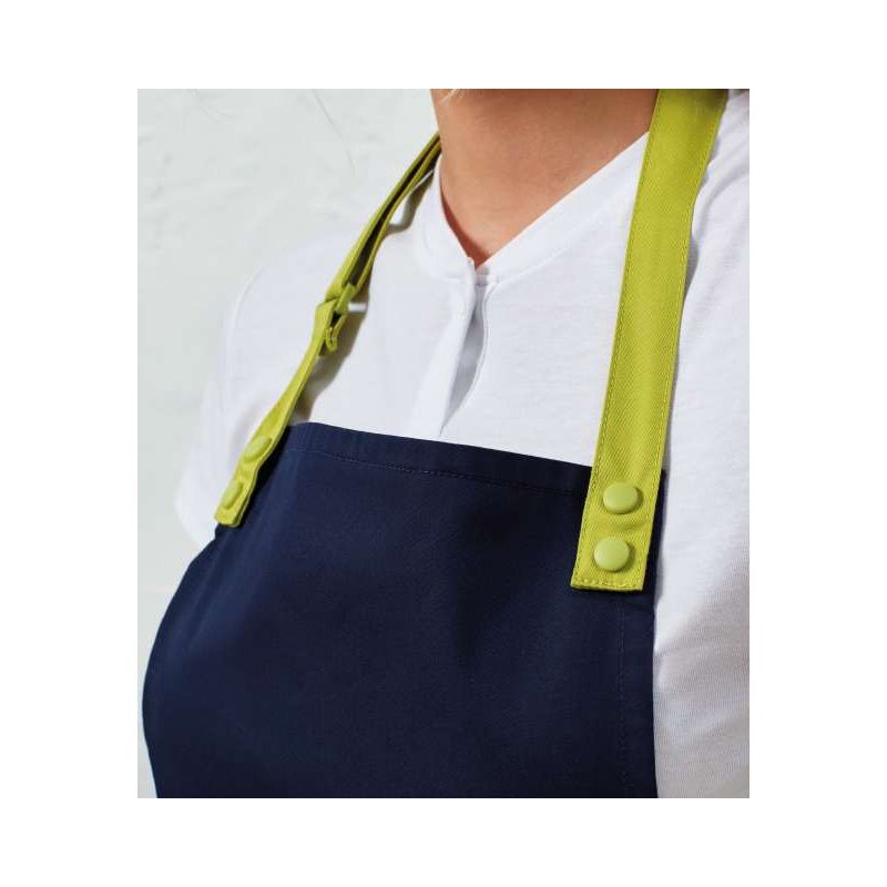 PR191 - 'COLOURS ' SWAP & POP APRON - STRAP - Premier