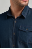 PR222 - MEN’S JEANS STITCH DENIM SHIRT Kép 1.