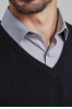PR400 - 'ESSENTIAL' ACRYLIC MEN'S V-NECK SWEATER Kép 1.