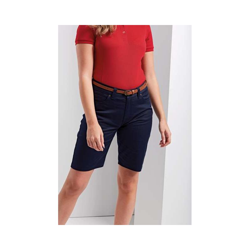 PR572 - WOMEN'S PERFORMANCE CHINO SHORTS - Premier