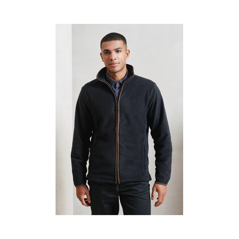 PR823 - JACHETĂ BĂRBĂTEASCĂ DIN FLEECE „ARTISAN” - Premier