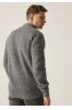 RETRF673 - SOLOMON ZIP-NECK KNITTED PULLOVER Kép 1.