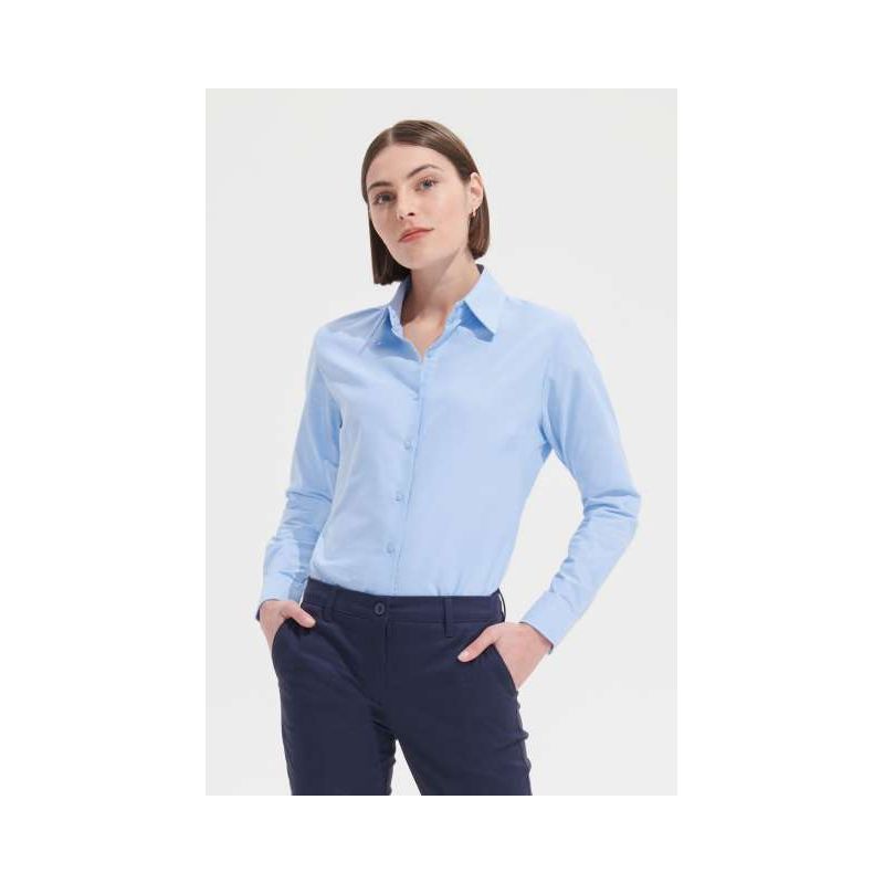 SO16020 - SOL'S EMBASSY - LONG SLEEVE OXFORD WOMEN'S SHIRT - SOL'S