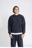 VE835T - 365 - DIAGONAL FRENCH TERRY CREWNECK SWEATSHIRT Kép 1.
